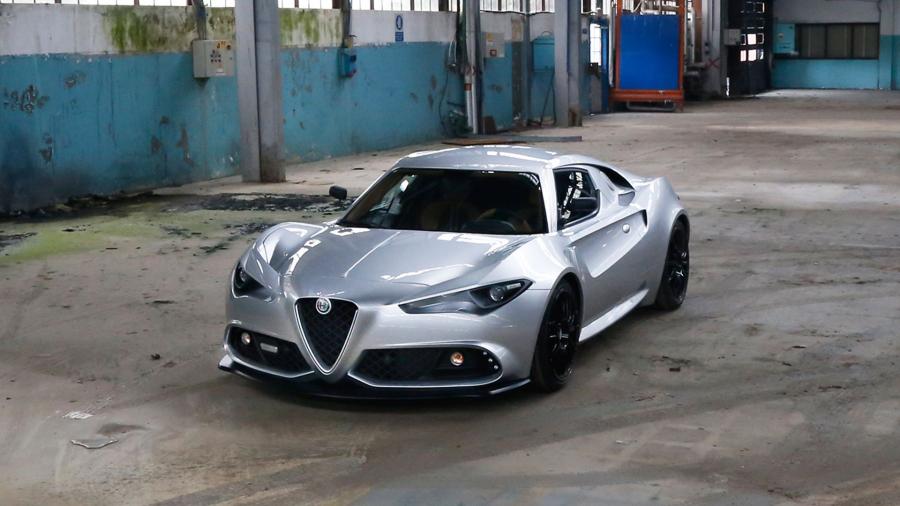  Alfa Romeo 4C by Umberto Palermo Design 2018 года  (фото 3 из 10)